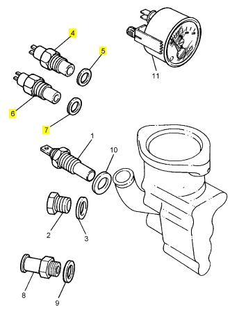 柴油機(jī)柴油發(fā)電機(jī)珀金斯配件K656CF02燃料過(guò)濾器T4.20