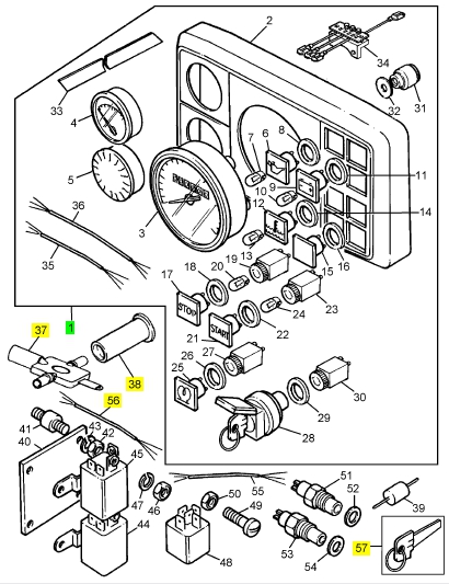 柴油機(jī)柴油發(fā)電機(jī)珀金斯配件K656CF02燃料過(guò)濾器T4.20